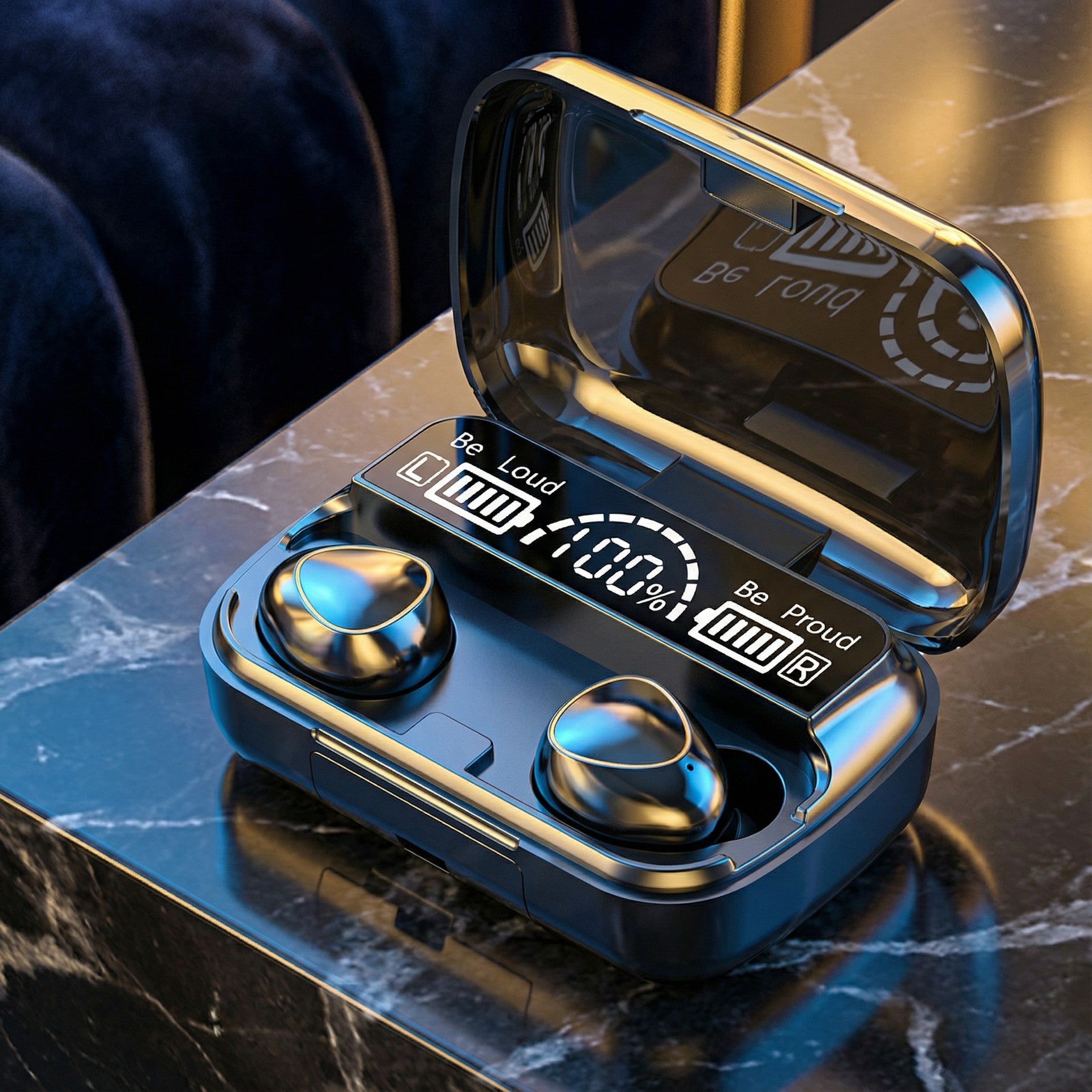 M10 Wireless Earbuds - HD sound, Sleek and Comfortable