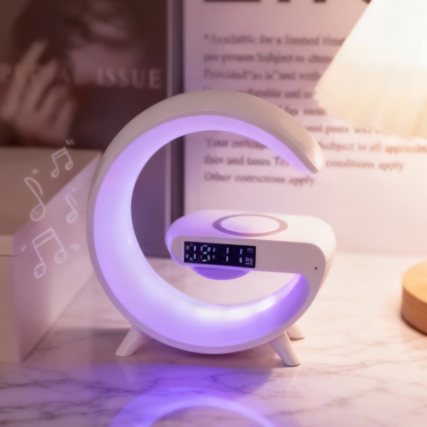 RGB Wireless Speaker & Charger