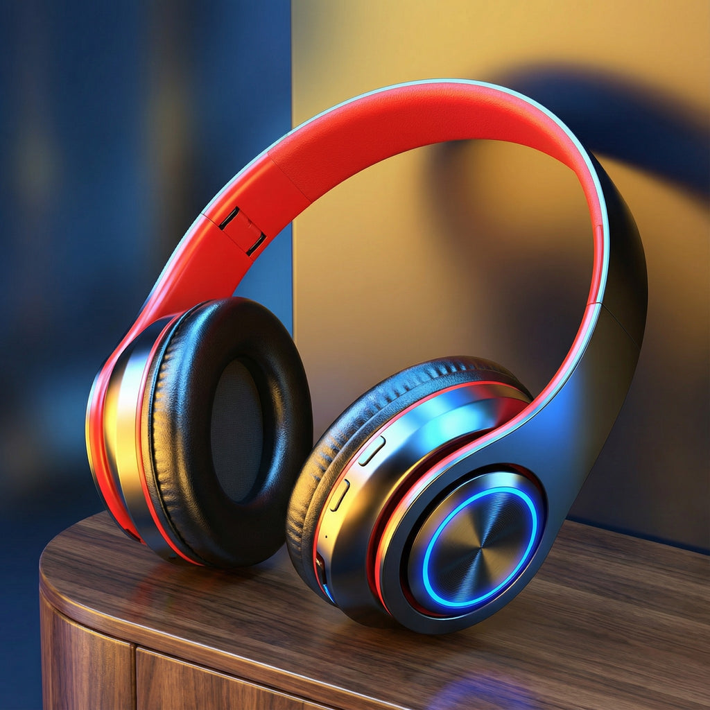 Xiaomi 2025 Wireless Bluetooth Headphones with Mic | Noise Cancelling Stereo Gaming Headset for PC, Laptop & Mobile