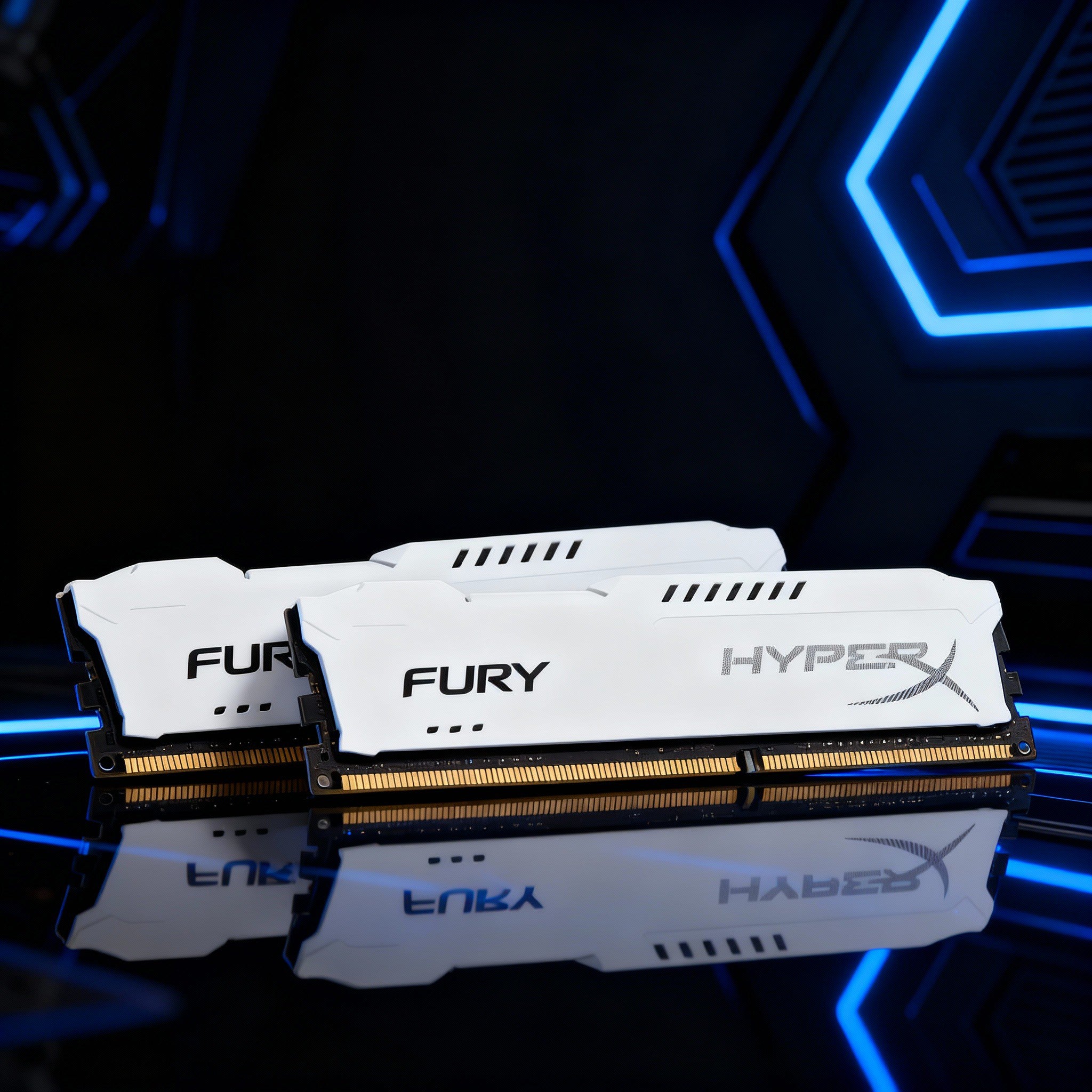 Fury x Hyper DDR3 Desktop RAM Kit — 8GB (2×4GB) / 16GB (2×8GB) | 1333/1600/1866MHz | 240-Pin DIMM