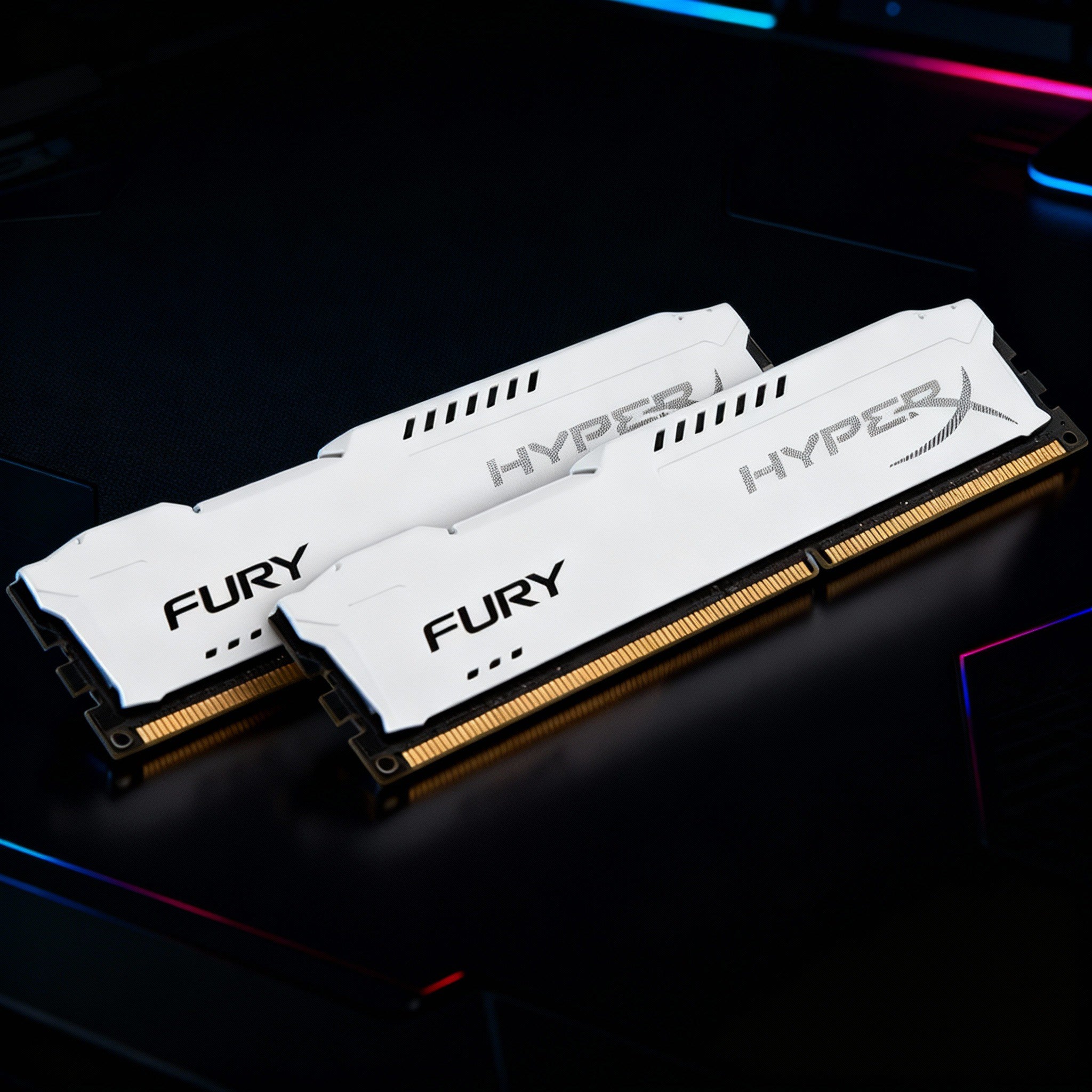 Fury x Hyper DDR3 Desktop RAM Kit — 8GB (2×4GB) / 16GB (2×8GB) | 1333/1600/1866MHz | 240-Pin DIMM