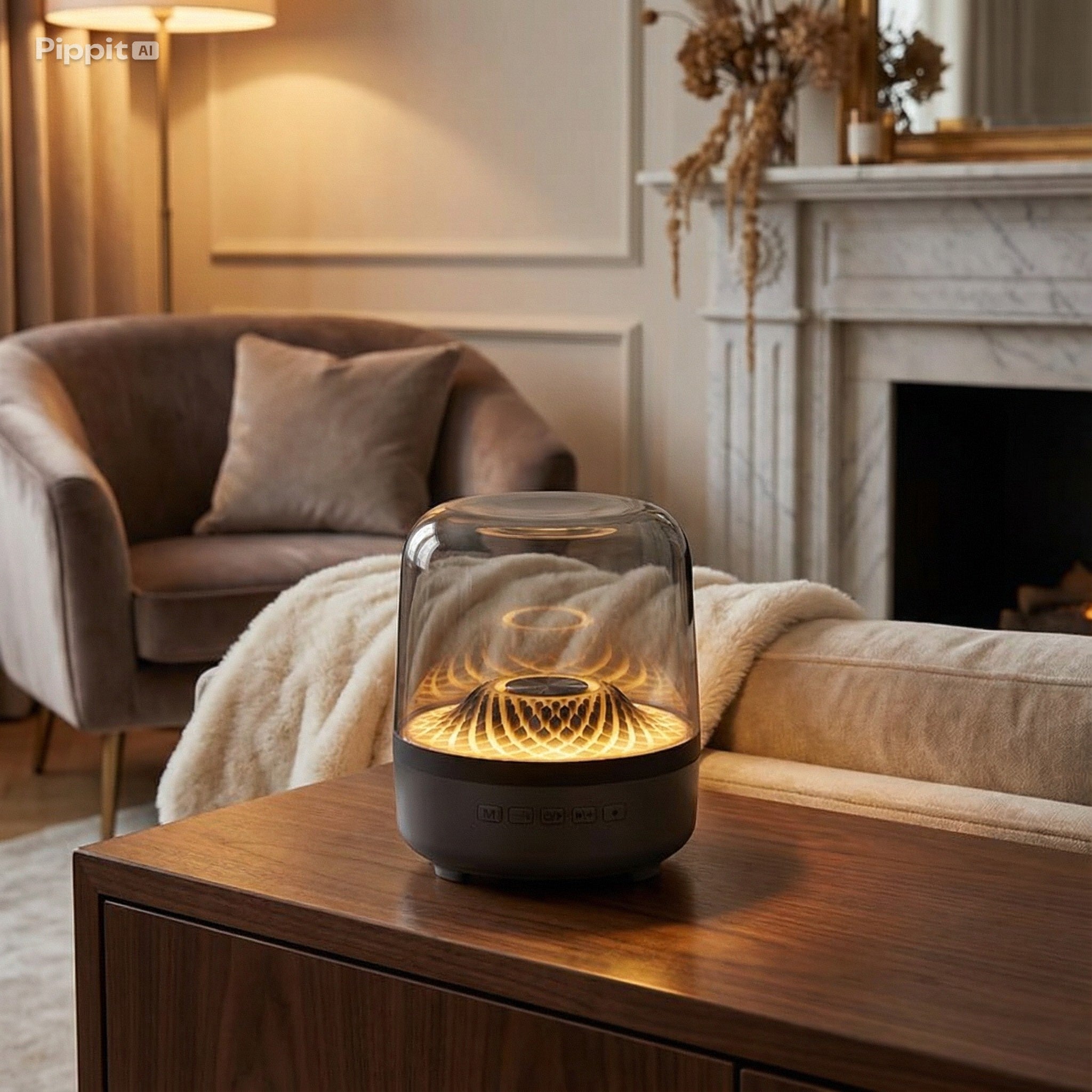 Glaze 5 Bluetooth Speaker with Subwoofer & Ambient Breathing Lamp