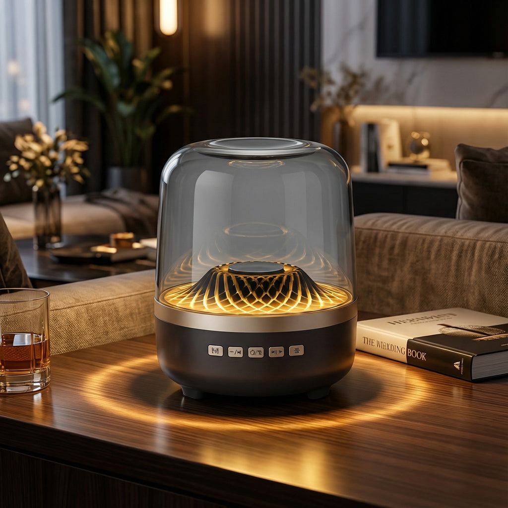 Glaze 5 Bluetooth Speaker with Subwoofer & Ambient Breathing Lamp